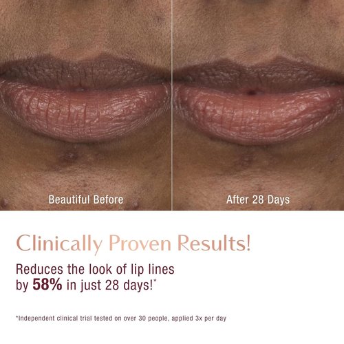 Charlotte Tilbury Life Changing Lip Mask - Multi-Purpose Plumping Treatment for Smooth, Hydrated Lips - Fragrance-Free, Clear Finish