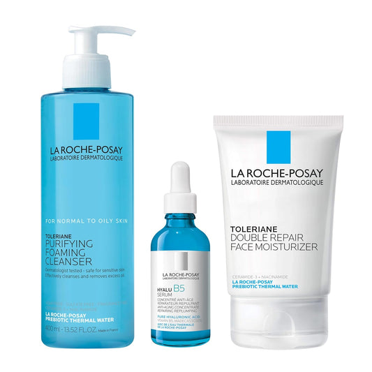La Roche-Posay Toleriane Double Repair Face Moisturizer, Daily Moisturizer Face Cream with Ceramide & Niacinamide for All Skin Types, Immediate Comfort & Long Lasting Hydration, Fragrance Free