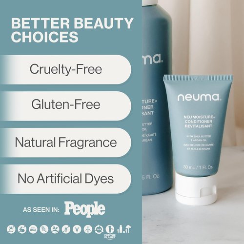 NEUMA Neu Moisture Conditioner - Hydrating Formula for Soft, Manageable Hair | 10.1 oz