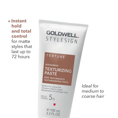 Goldwell StyleSign Roughman Texturizing Paste - Strong Hold & Matte Finish | 3.4 oz