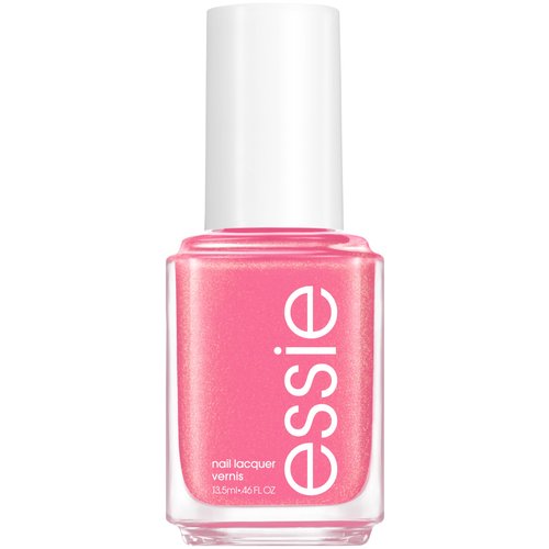 essie Nail Polish, Salon-Quality Mid-tone Pink Shimmer Nail Polish, Vegan, One Way For One, 0.46 fl oz