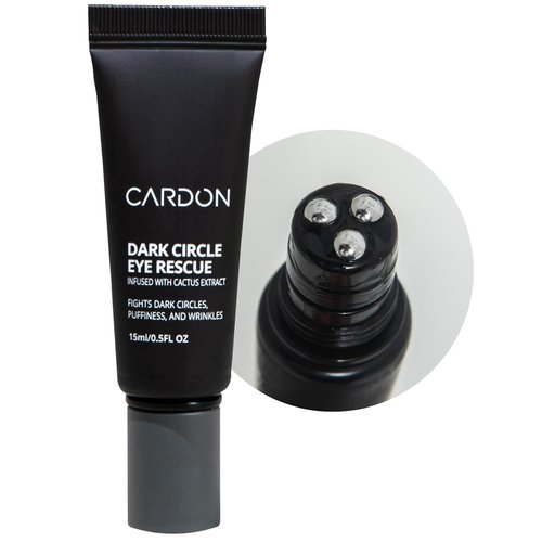 Cardon | Dark Circle Rescue Under Eye Roller | Reduces Puffiness & Wrinkles | Infused with Peptides & Niacinamide