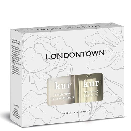 LONDONTOWN Cuticle Care Set - Nourishing Treatment for Healthy Nails & Cuticles | 3-Piece Set