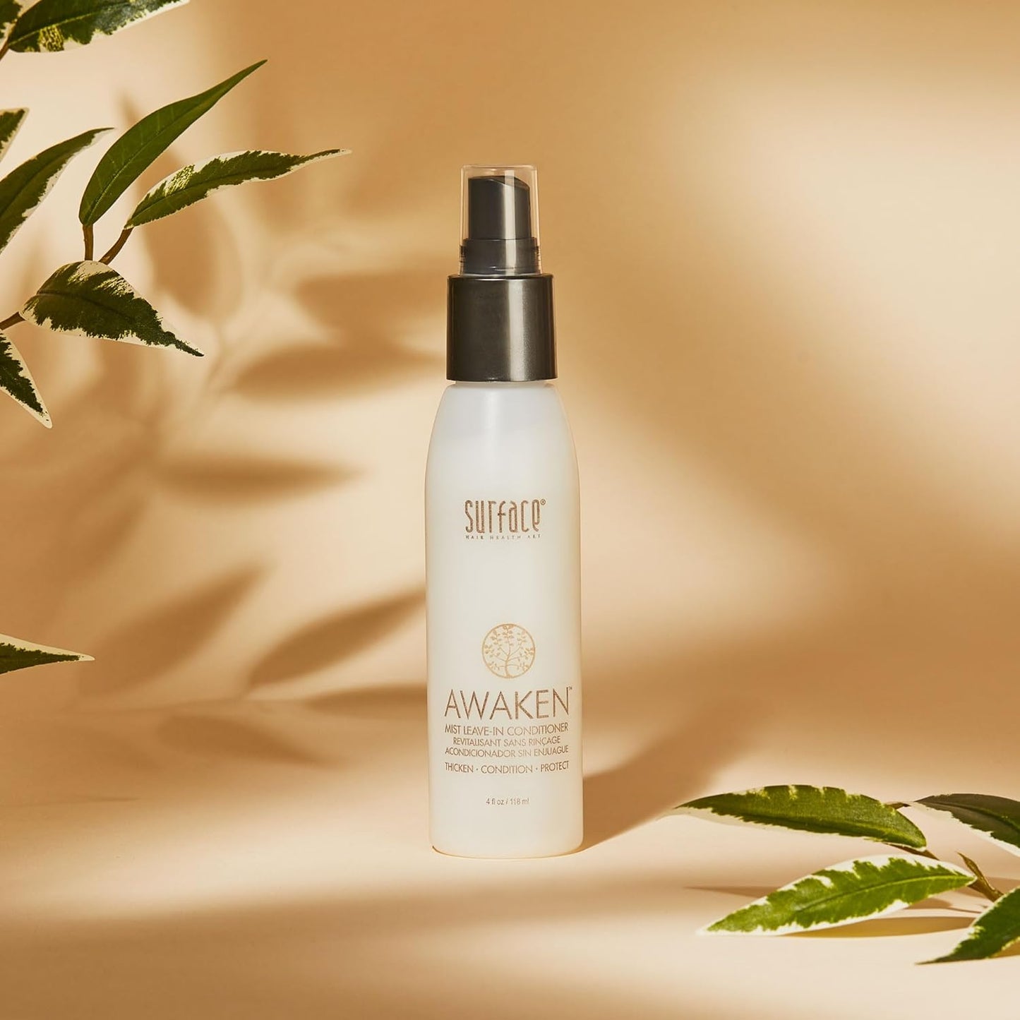 SURFACE Hair Awaken Mist Leave-In Conditioner - Thicken, Condition & Protect | 4 Fl Oz
