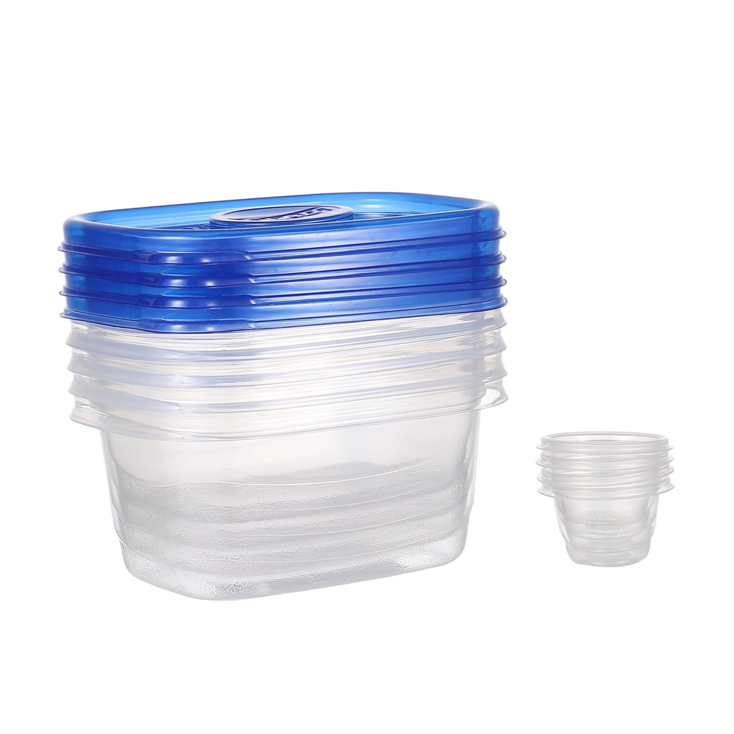 Glad GladWare To Go Snack Food Storage Containers - Medium Round - Meal Container Holds up to 24 Ounces of Food - Lock Tight Seal, 4 Count