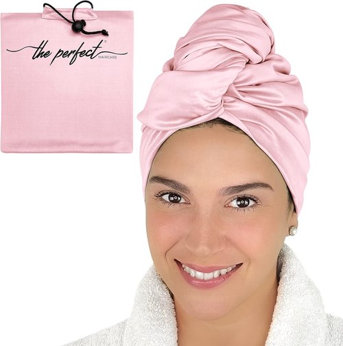 Microfiber Hair Towel Wrap by [Brand Name] - Fast Drying, Anti-Frizz & Super Absorbent | Large Size for Curly, Wavy & Straight Hair