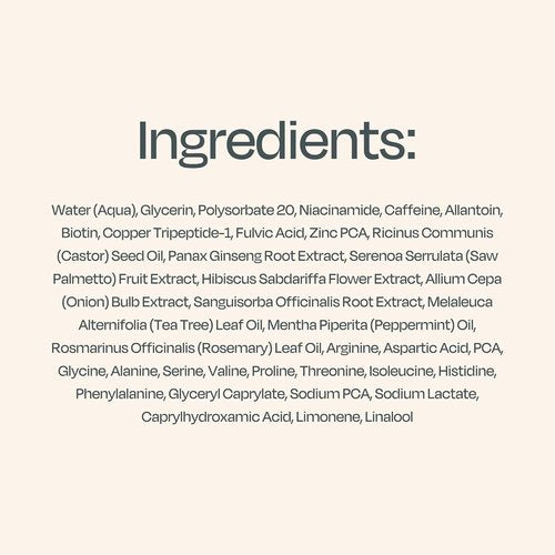 Overtone Revitalizer - Hair Growth & Fortifying Elixir with 14 Amino Acid Complex, 144 mL