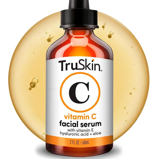 TruSkin Vitamin C Serum - Anti-Aging Face Serum with Hyaluronic Acid & Vitamin E | 2 Fl Oz for All Skin Types