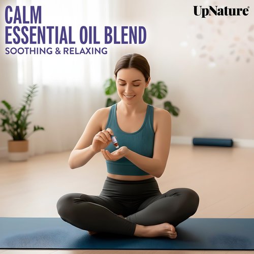 UpNature Self Care Essential Oil Roll On Set (3 Pack) – Gifts for Mom, Relief Relaxation Gifts for Women – Essential Oils Aromatherapy Rollers - Breathe, Beauty & Calm