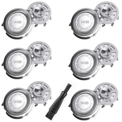 Philips Norelco SH30 Replacement Shaver Heads - Compatible with Series 1000, 2000, 3000 | Precision Blades
