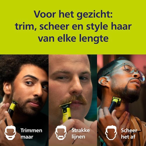 Philips OneBlade 360 Replacement Blades - 3 Pack for OneBlade Electric Shaver & Trimmer | Model QP430/60