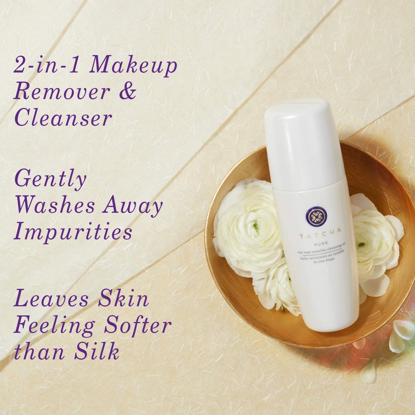 TATCHA Cleansing Oil - Pure One Step Camellia Formula for Radiant Skin | 150ml