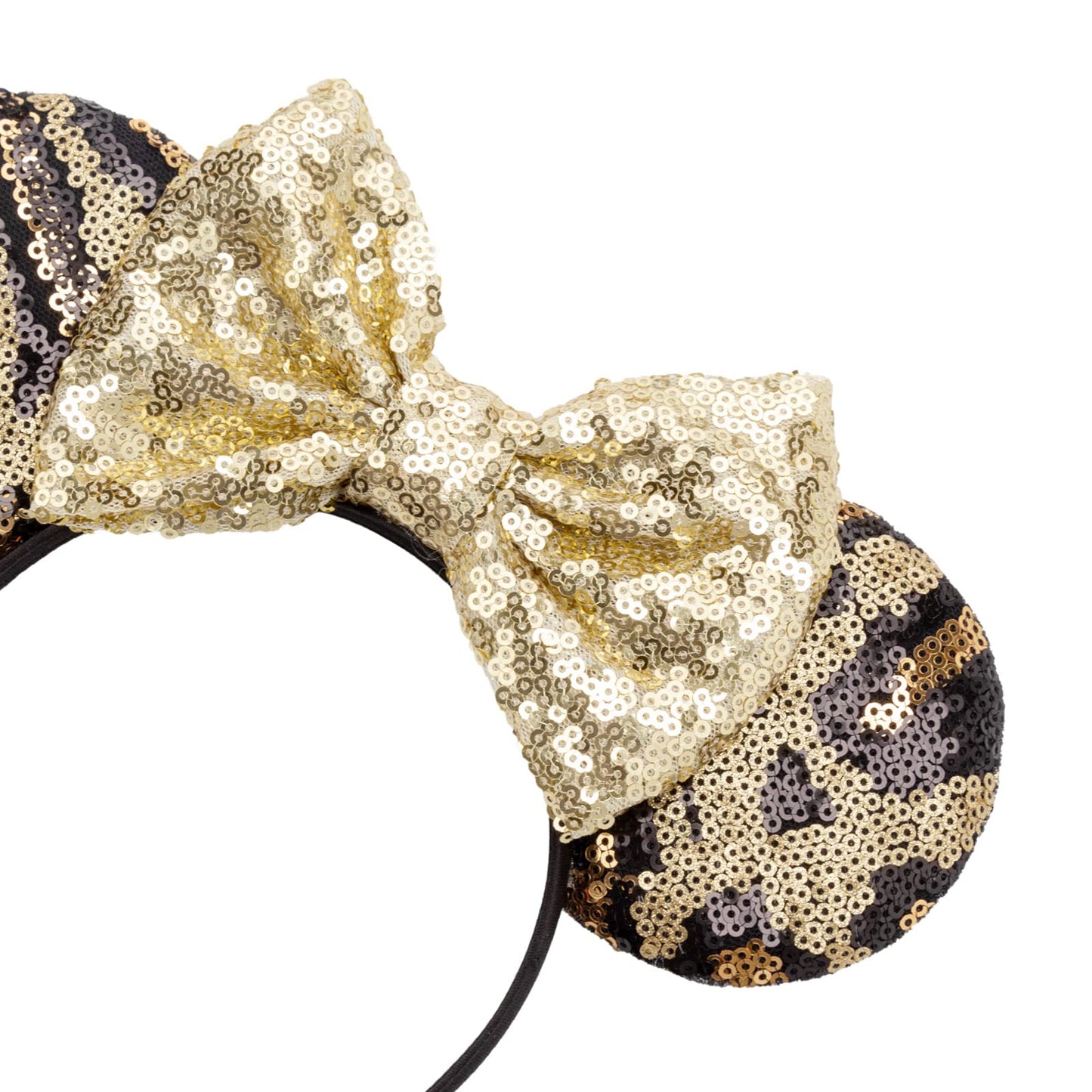 DRESHOW Mouse Ears Bow Headbands Glitter Party Decoration Cosplay Costume for Girls & Women