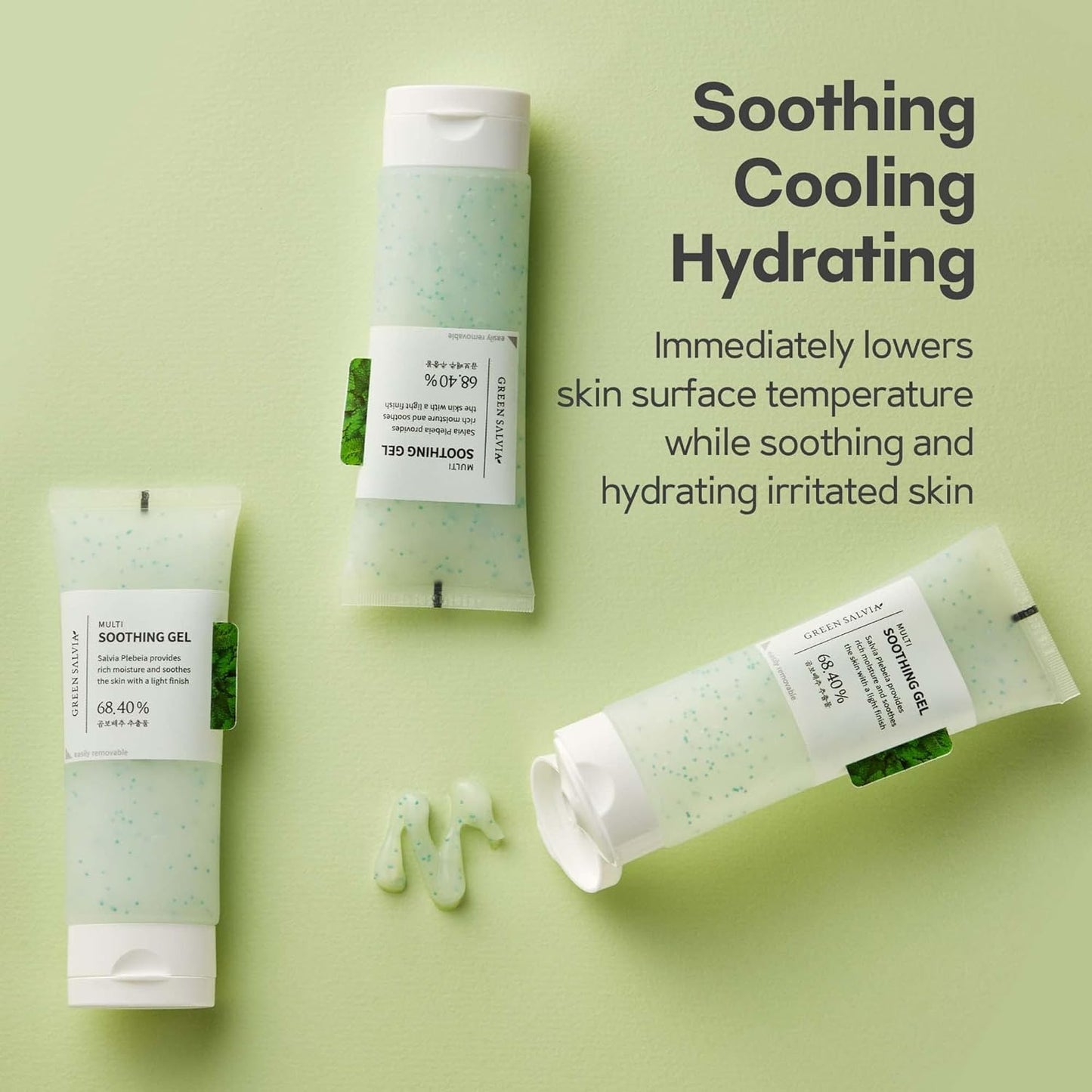 Skiennix Green Salvia Multi Soothing Gel - Hydrating Relief for All Skin Types | 100ml