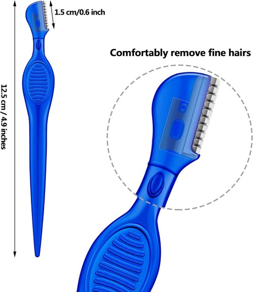 Mudder Eyebrow Razor Set - 28 Pcs Multipurpose Facial Hair Removal Tools for Women | Exfoliating & Gift-Ready