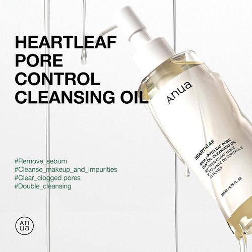 Anua 3-Step Glass Skin Set - Oil Cleanser & Face Wash with Niacinamide | Daily Double Cleansing Routine