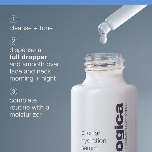 Dermalogica Circular Hydration Serum - Deep Hydrating Hyaluronic Acid for Lasting Moisture