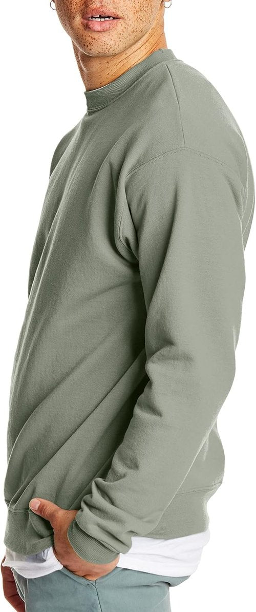 Hanes EcoSmart Fleece Crewneck Sweatshirt - Men's Big & Tall Sizes Available | 1 or 2-Pack