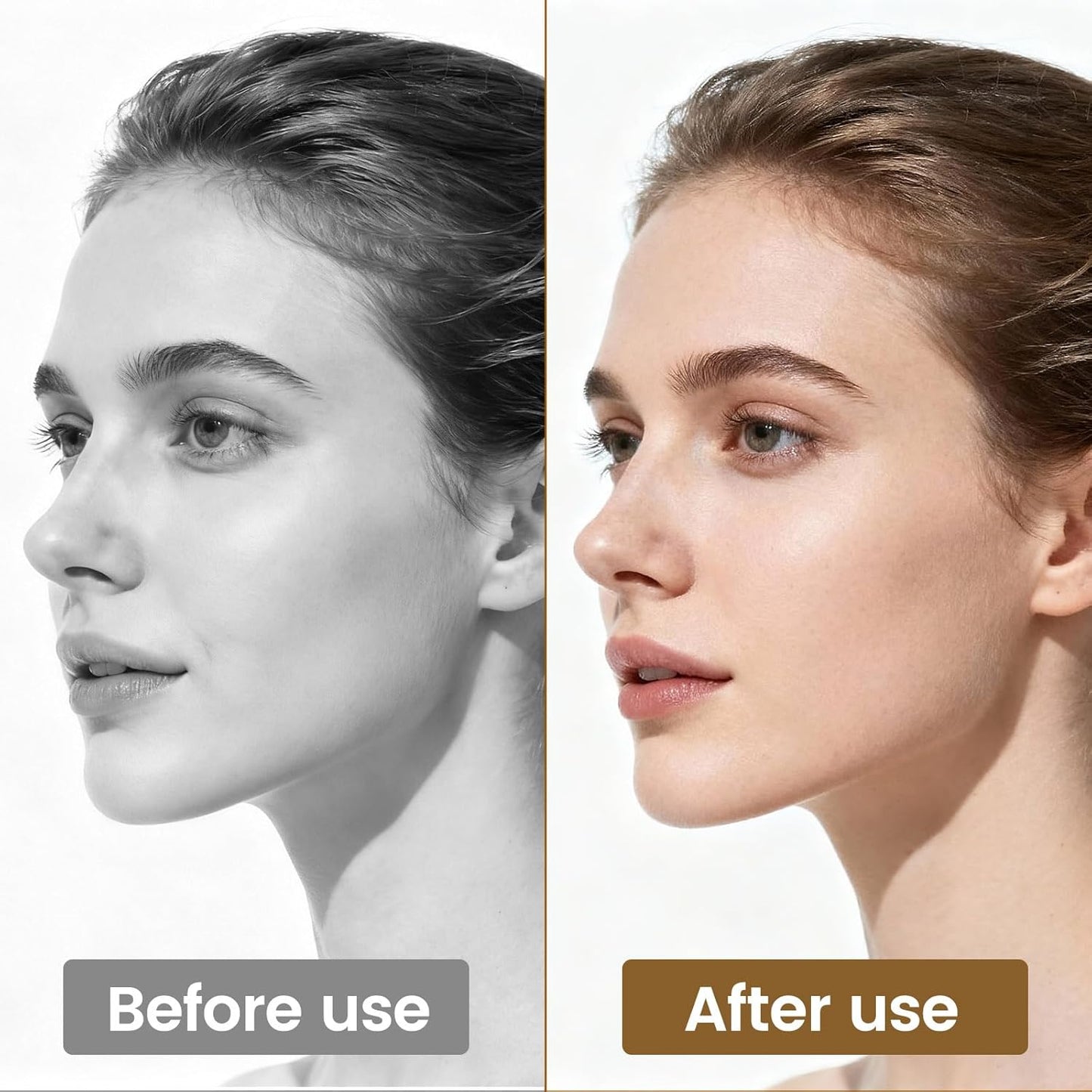 Skiennix Lymphatic Drainage Face Brush - Sculpt Jawline & Reduce Puffiness | 2 Pack for Glowing Skin