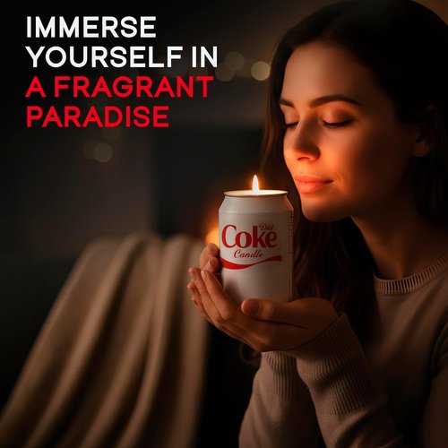 Diet Candle - Real Soda Scented - Unique Gift Idea for Any Occasion - Aesthetic Room Decor