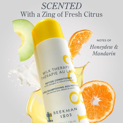Beekman 1802 Milk Therapy Peptide Conditioner - Boost Softness & Shine with Goat Milk Proteins | 8 Fl Oz