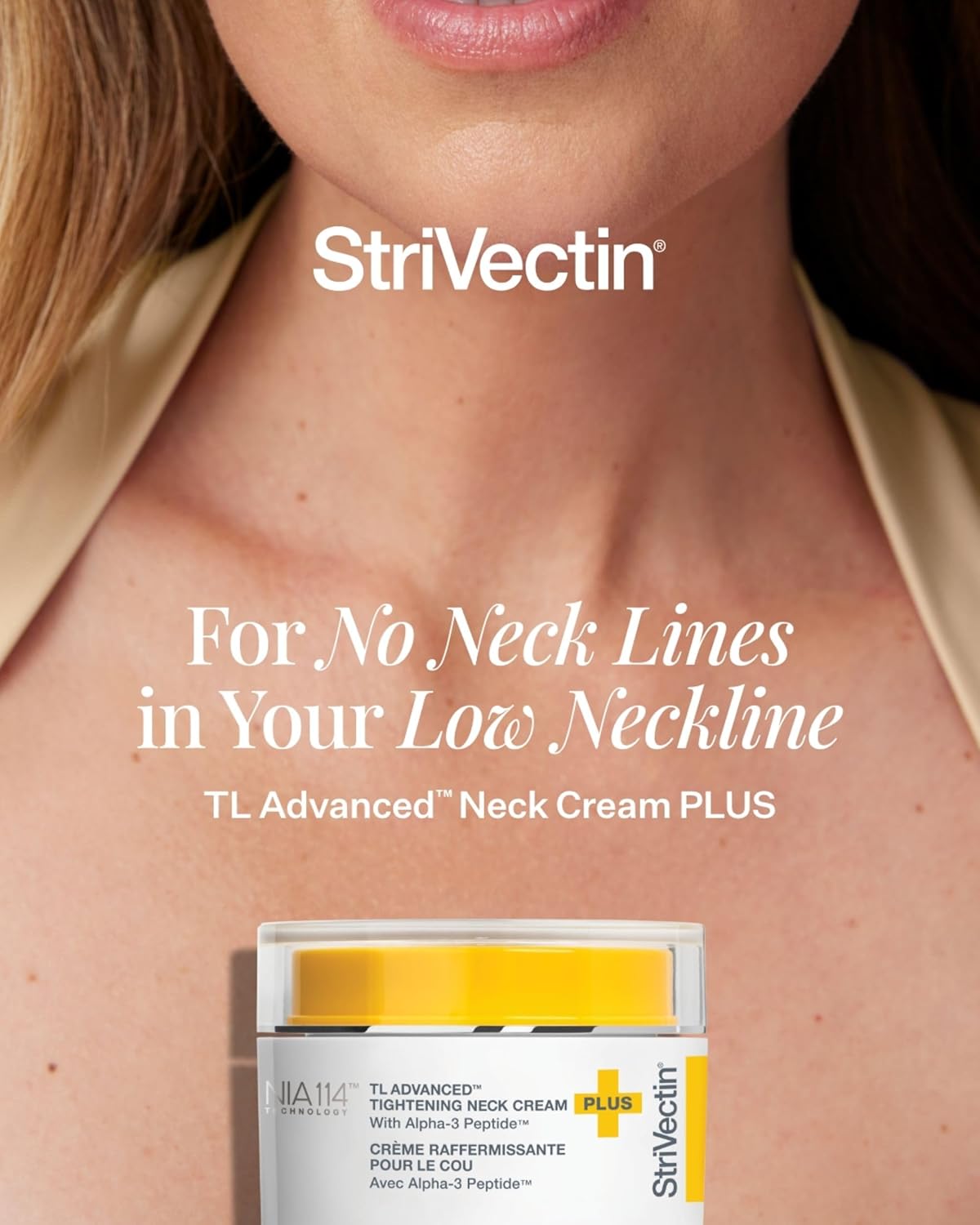 StriVectin Advanced Neck Cream - Tighten & Lift with Alpha-3 Peptides | Smooth Wrinkles & Fine Lines