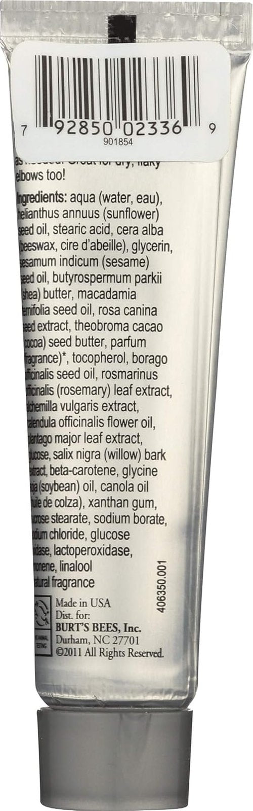 Burt's Bees Shea Butter Hand Repair Cream - Deep Moisturizing Formula | 0.49 Ounce