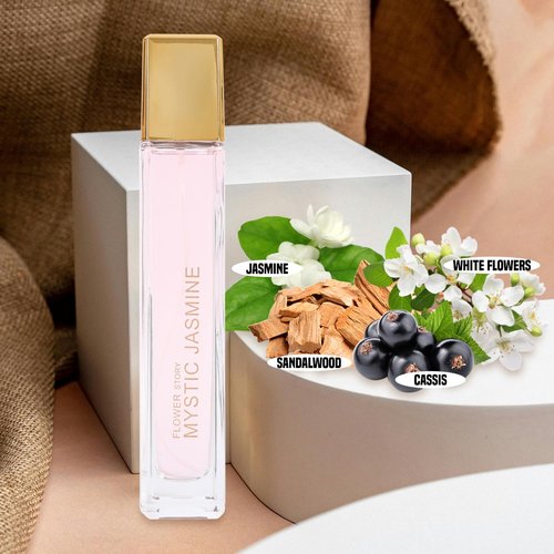 Regine Switzerland Mystic Jasmine Women's Perfume - Elegant Floral Woody Eau de Parfum 100 ML