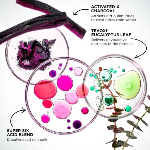 Glamglow SUPERMUD Instant Clearing Treatment Face Mask - Acne-Prone Skin Solution | Activated Charcoal, BHA & AHAs