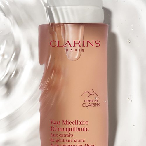 Clarins Cleansing Micellar Water - Effortlessly Removes Makeup & Grime | No Rinse Needed | Safe for Eyes, Face & Lips