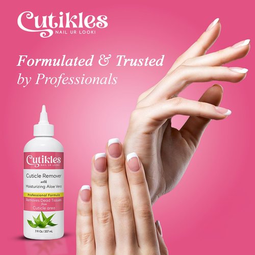 Regine Switzerland Cuticle Remover Gel - Professional Grade Formula with Aloe Vera | 7 Fl Oz for Nourished, Hydrated Cuticles