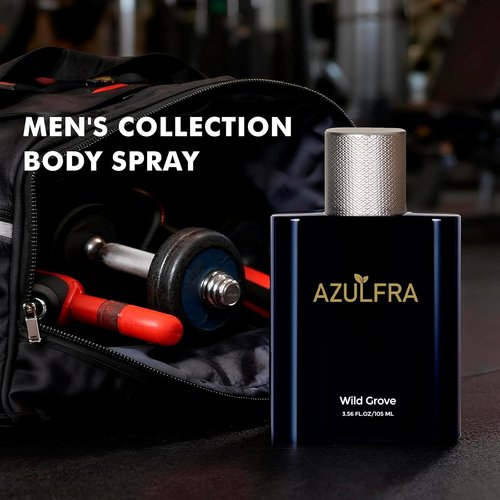 Regine Switzerland Deodorizing Body Spray for Men - Long-Lasting Lemon Lavender & Vanilla Scent | 3.56 Fl. Oz