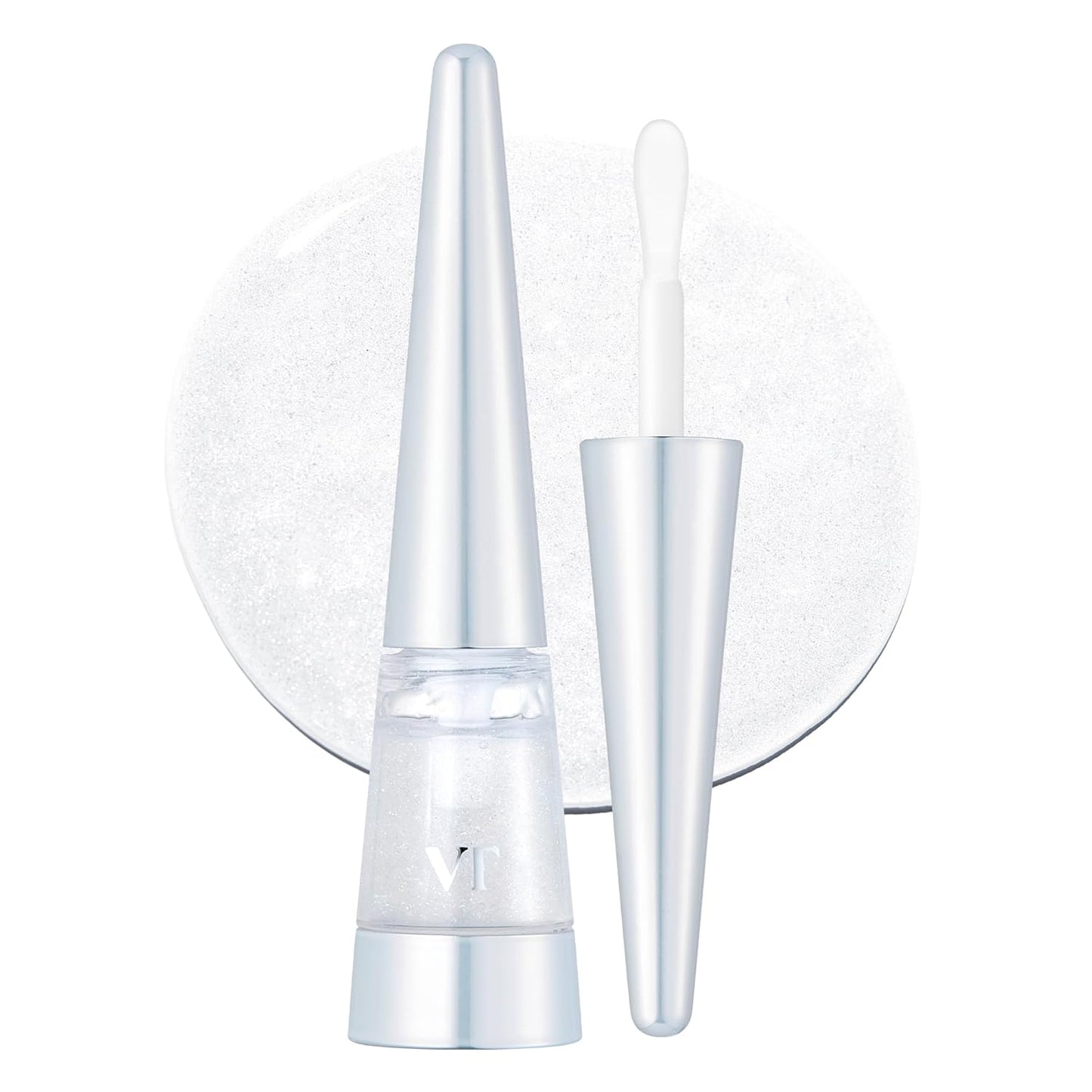 VT COSMETICS Reedle Shot Lip Plumper - Hydrating & Volumizing Gloss with Hyaluronic Acid | 0.15 oz Crystal Glitter