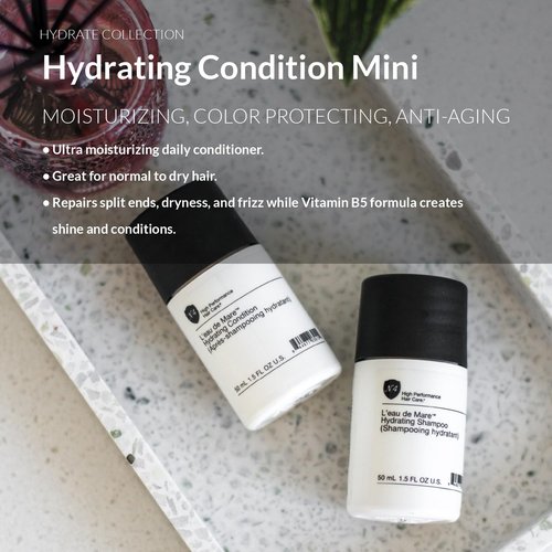 Number 4 Mini Hydrating Hair Conditioner - Travel Size Moisturizing Formula for Dry, Damaged Hair | 1.5 oz
