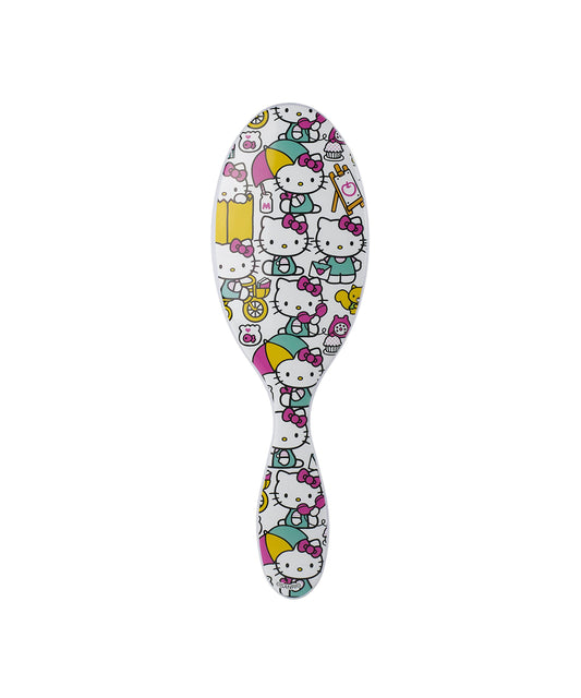 Wet Brush Original Hello Kitty Detangling Brush - Under My Umbrella - All Hair Types - Ultra-Soft IntelliFlex Bristles Glide Through Tangles with Ease, White, 1 Count