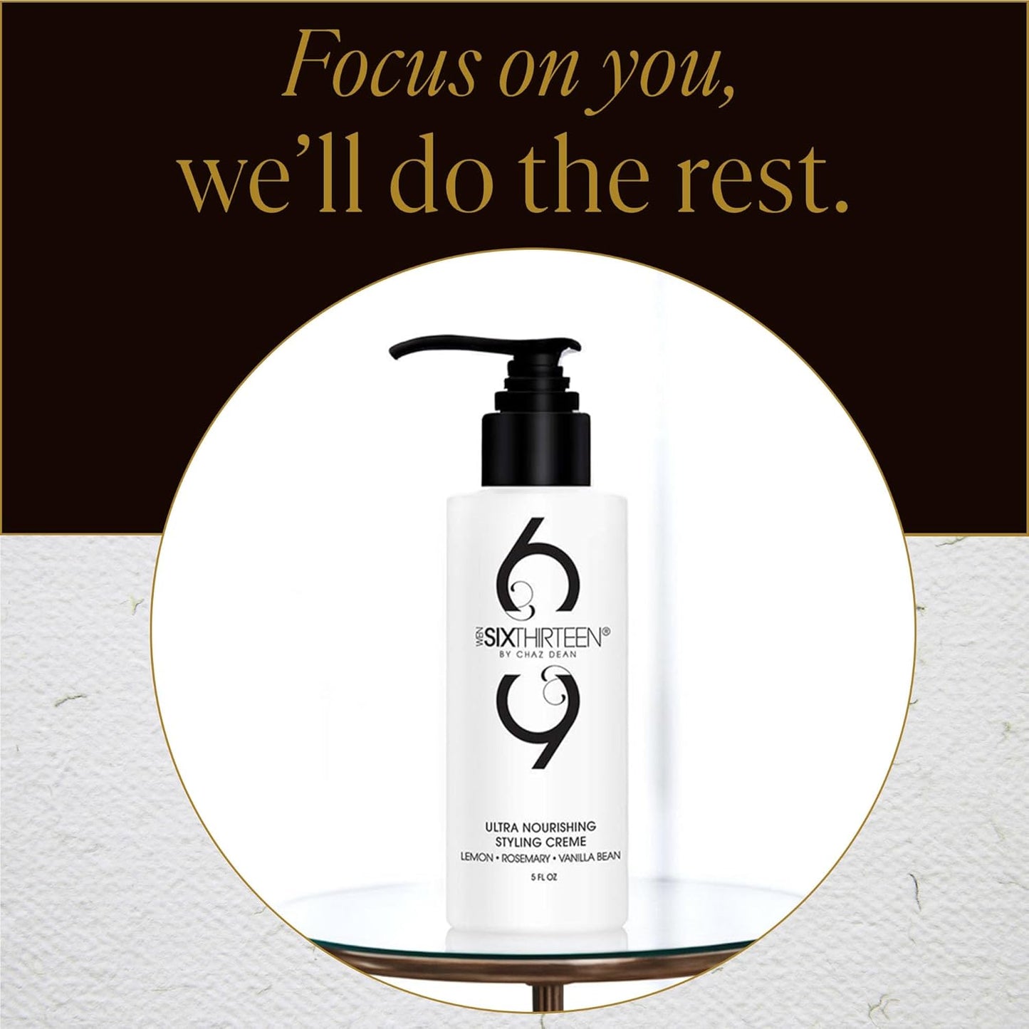 WEN 613 by Chaz Dean Ultra Nourishing Styling Cream - Anti-Frizz Hair Product for All Hair Types | 5 Fl Oz