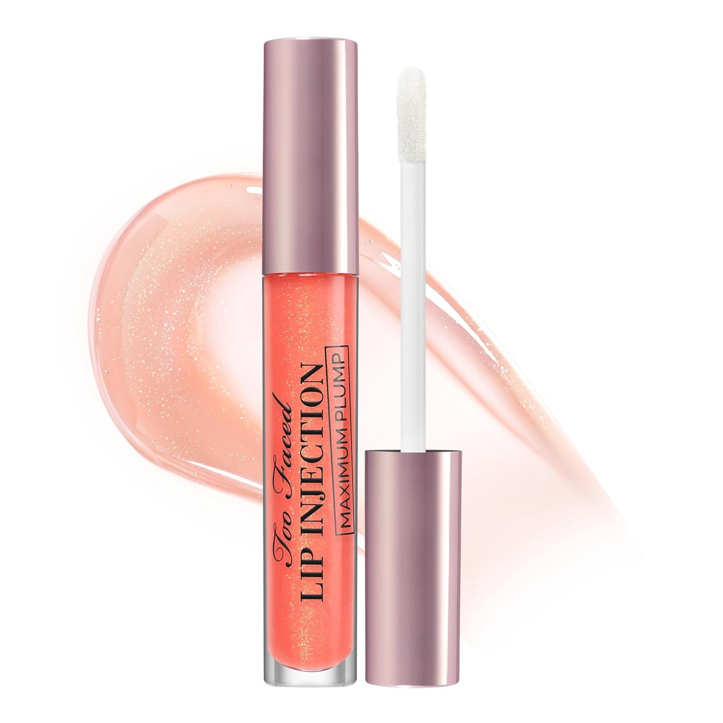 Too Faced Lip Injection Maximum Plump - Extra Strength Lip Plumper Gloss | Hydrating & Volumizing, 0.14 Fl Oz