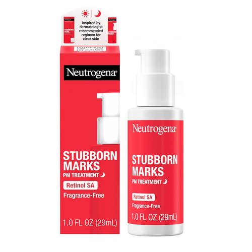 Neutrogena Retinol SA Face Exfoliating Treatment - Reverse Post-Acne Marks & Uneven Skin Tone | 1.0 Fl Oz