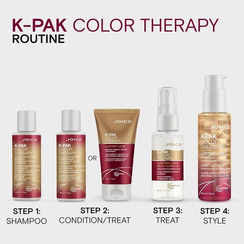 Joico K-PAK Color Therapy Luster Lock Spray - Daily Shine & Protect for Color-Treated Hair | Instantly Detangles & Controls Frizz