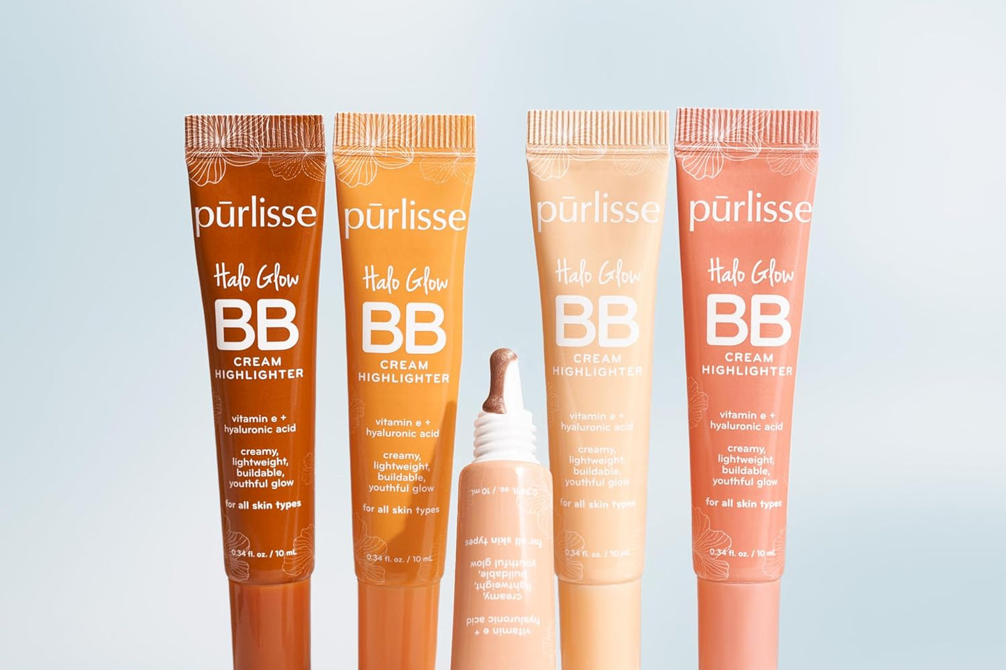 Pūrlisse Halo Glow BB Cream Highlighter (Peach Gold)