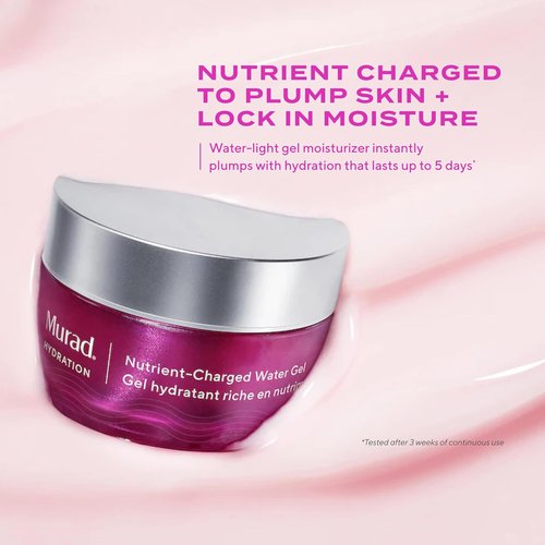 Murad Nutrient-Charged Water Gel - Hydrating Women's Skincare | Lightweight Moisturizer