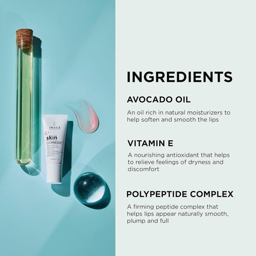 IMAGE Skincare | Ormedic pH Balancing Lip Enhancement Complex - Deep Hydration with Avocado Oil & Vitamin E | Clear & Sheer Pink, Set of 2
