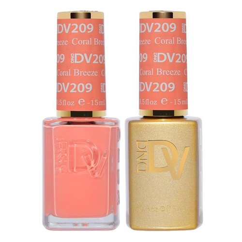 DND Diva Gel Polish Set - First Class Collection | UV/LED Gel & Air Dry Chip-Free Duo, 0.5 Fl Oz Each