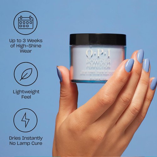 OPI Powder Perfection Nail Dipping Powder System - Base Coat, Activator & Top Coat | High Gloss Finish