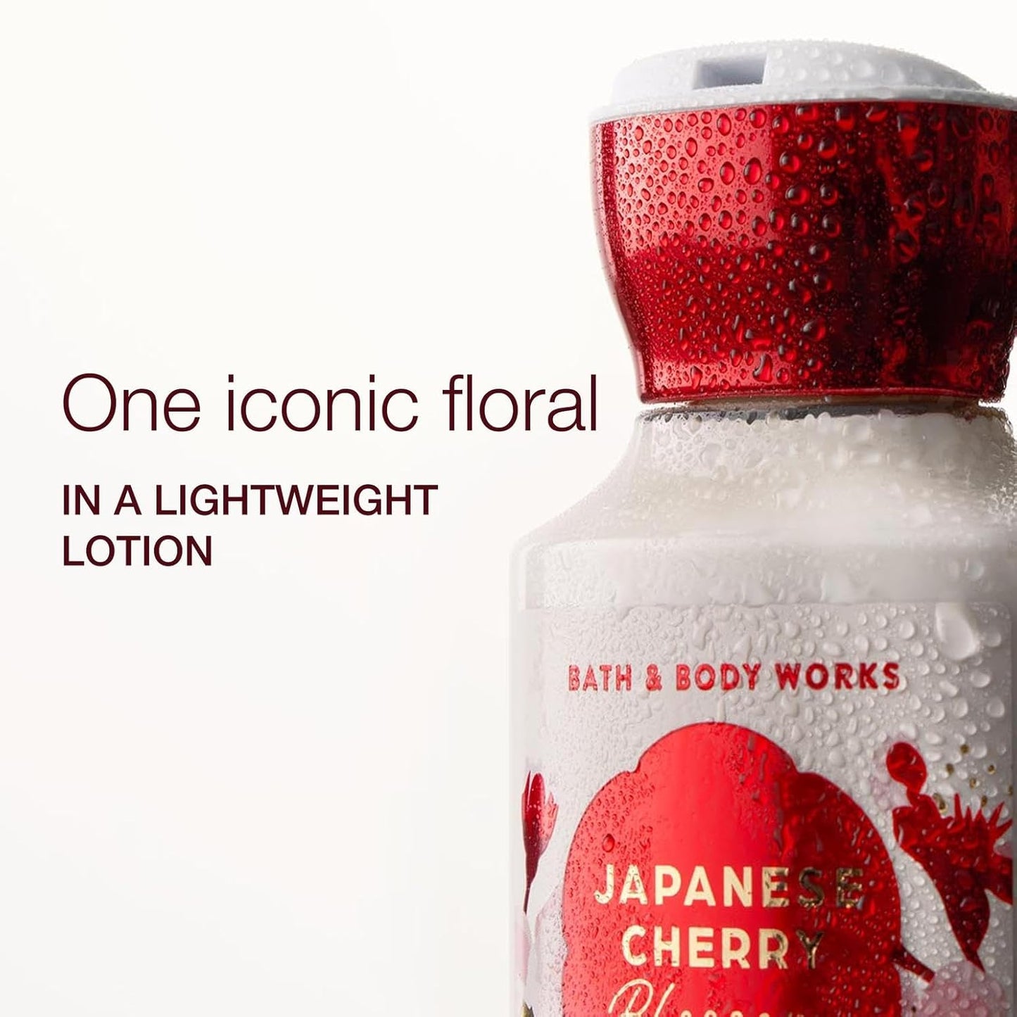 Bath & Body Works Japanese Cherry Blossom Body Lotion - Lightweight Moisturizer with Shea Butter & Coconut Oil, 8 fl oz | 2 Pack