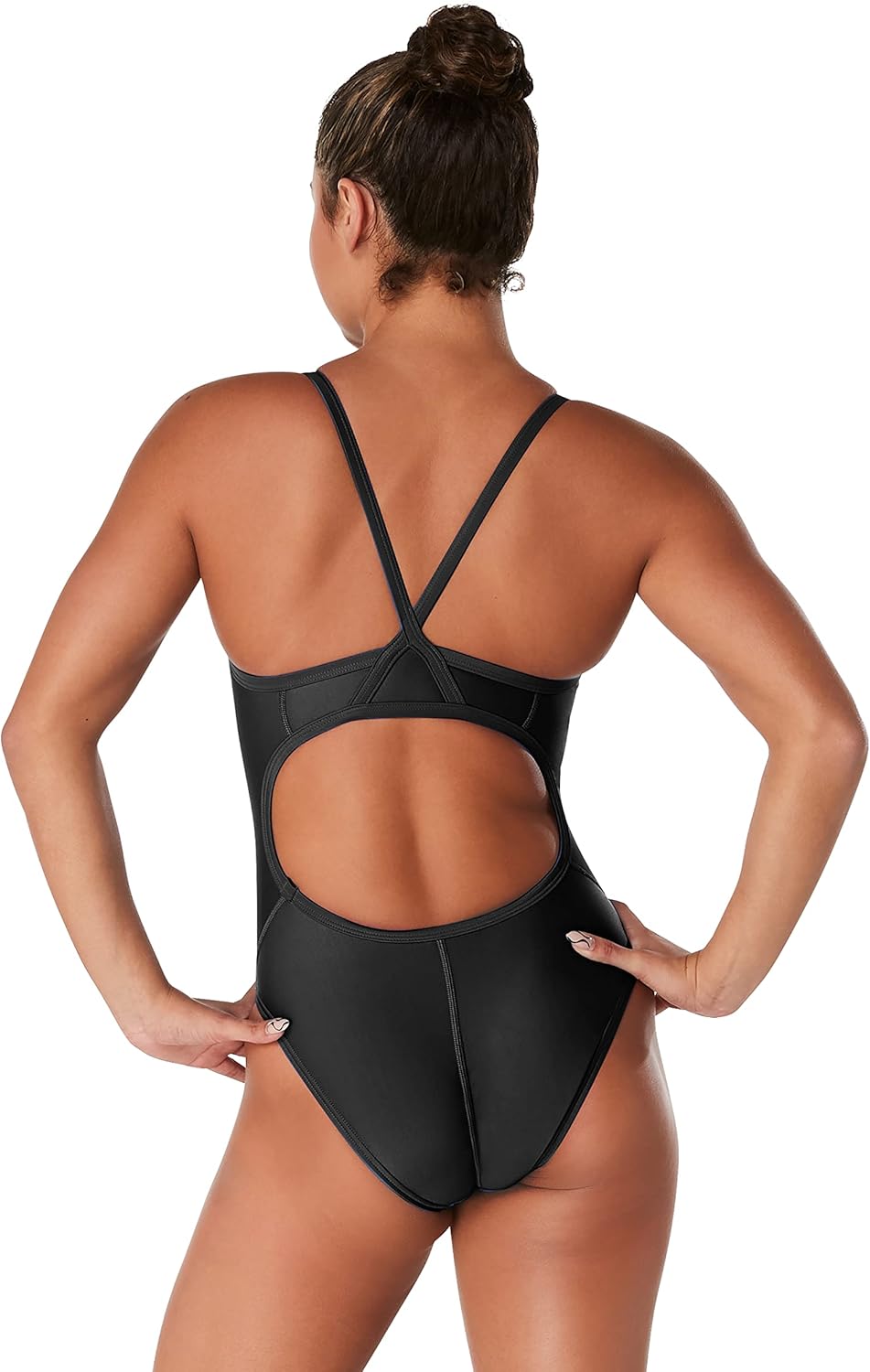 Speedo Women's One-Piece Swimsuit - Prolt Flyback Design in Team Colors for Enhanced Performance
