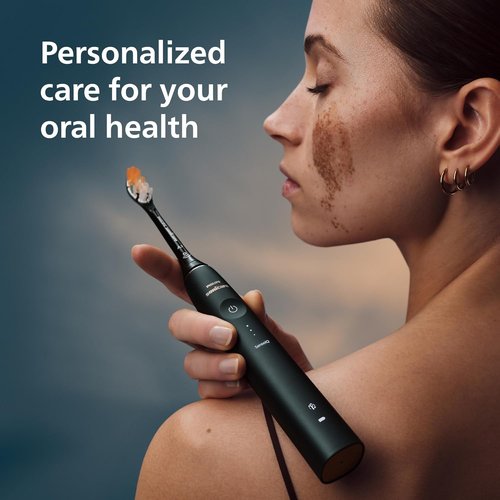 Philips Sonicare DiamondClean 9900 Prestige Electric Toothbrush - SenseIQ Technology, 5 Modes, Midnight Blue, Model HX9990/12
