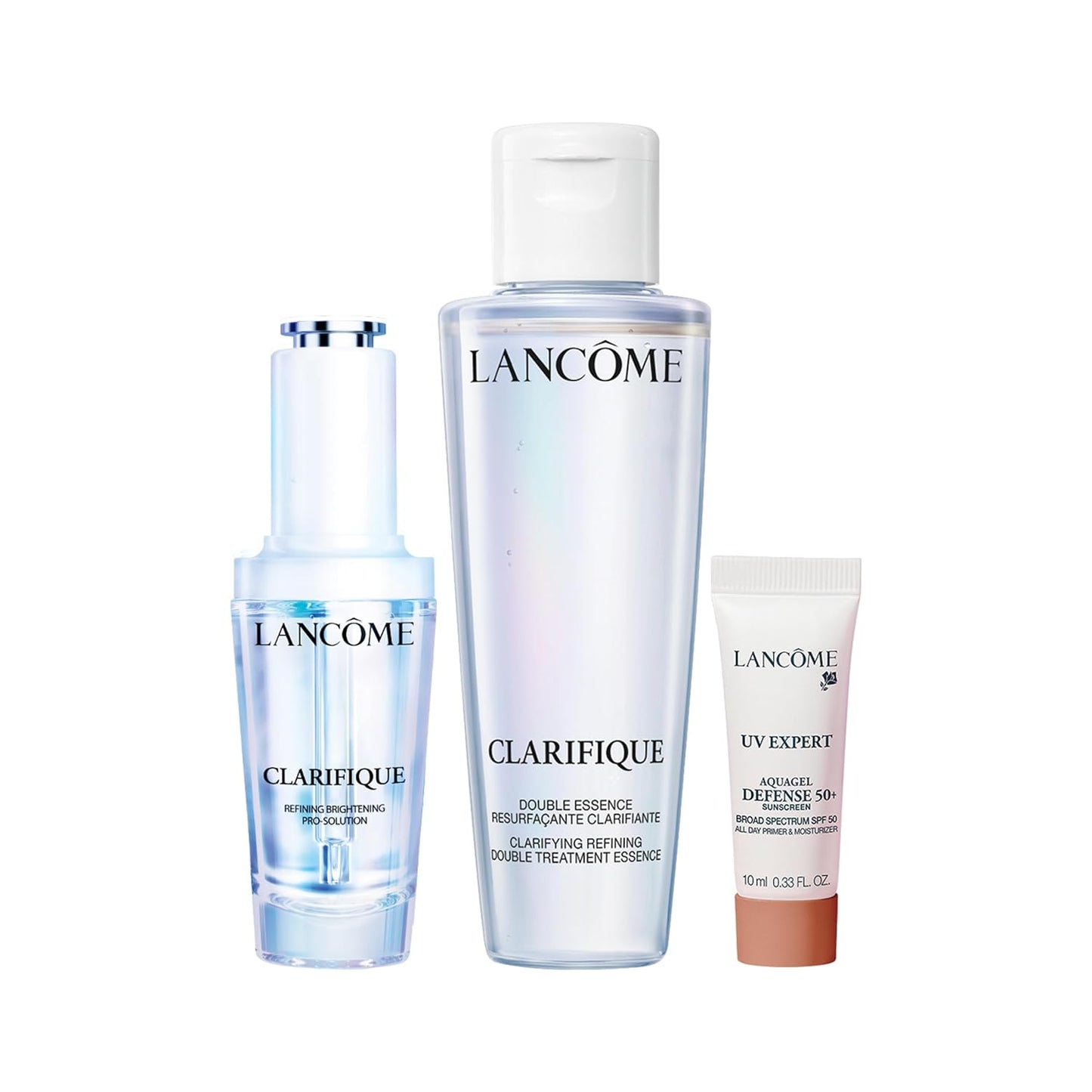 Clarifique Brightening Routine Discovery Set | Mini Double Treatment Essence & Pro-Solution Serum