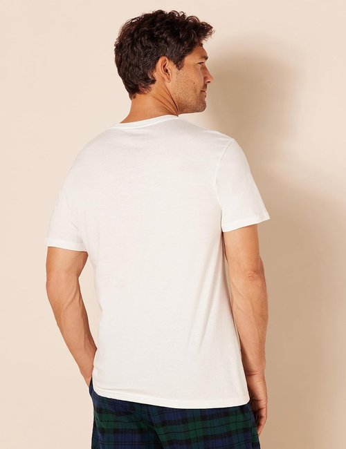 Amazon Essentials Men's Slim Fit Cotton Crew Neck Undershirts - Comfortable & Breathable | 3-Pack