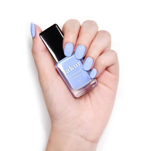 LONDONTOWN Lakur Nail Polish - Chip-Resistant & Non-Toxic Formula | 21+ Free, Vegan Hydration & Strength
